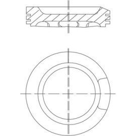 MAHLE Kolben 033 04 00