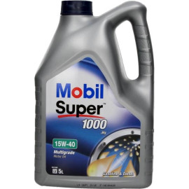 Mobil Super 1000 X1 15W-40 Motoröl 5 Liter 154846