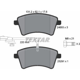 Bremsbelagsatz Renault P. Kangoo 08- Mit Sensor 2469306