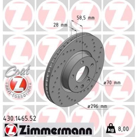 10 481 019 Sport Bremsscheibe VA Sport 430.1465.52 10 481 019 Sport Bremsscheibe VA Sport 430.1465.52