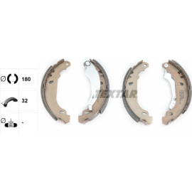 Bremsbacken Peugeot 206 91053800