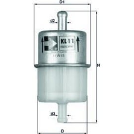 MAHLE Kraftstofffilter KL 11 OF MAHLE Kraftstofffilter KL 11 OF