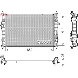 DENSO Kühler, Motorkühlung DRM21104