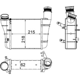 Ladeluftkühler CI 336 000S