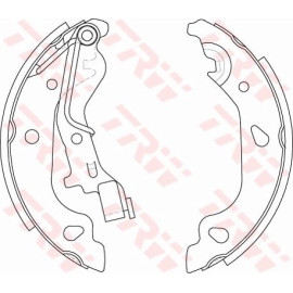 40 461 021 Bremsbacken GS8687