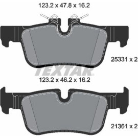 Bremsbelagsatz Bmw T. 2/I3/X1 13 2533101