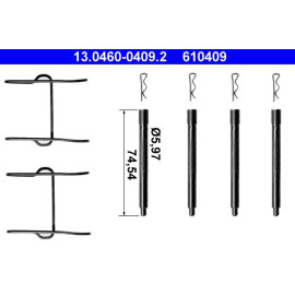 ATE Zubehör, Bremsbeläge 13.0460-0409.2