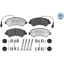 Bremsbelagsatz Fiat P. Ducato 06- Adowno— 2000Kg 025 244 6619-2/PD
