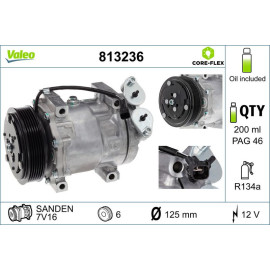 Kompressor, Klimaanlage 813236