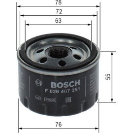 Ölfilter F 026 407 251