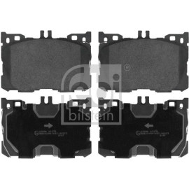FEBI BILSTEIN Bremsbelagsatz, Scheibenbremse 116428