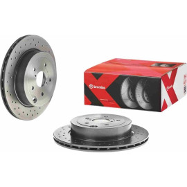 Bremsscheibe HA Xtra 09.A198.1X Bremsscheibe HA Xtra 09.A198.1X