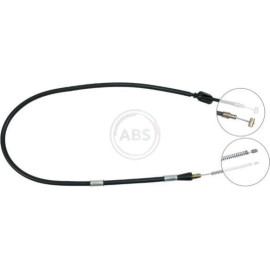 A.B.S. Handbremsseil Seilzug Festellbremse K15908
