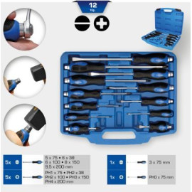 KS TOOLS Schlagschraubendreher-Satz BT034012