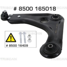 Lenker, Radaufhängung 8500 165018 Lenker, Radaufhängung 8500 165018