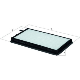 MAHLE Filter, Innenraumluft LA 80 MAHLE Filter, Innenraumluft LA 80