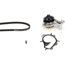 CONTINENTAL CTAM Wasserpumpe + Keilrippenriemensatz 3PK576 ELAST WP2