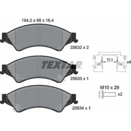 Bremsbelagsatz Ford P. Ranger 11 2563201