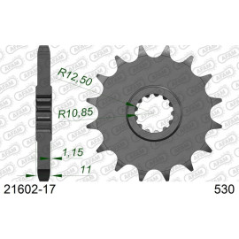 AFAM Ritzel 17 Zähne 21602-17