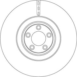 52 481 054 Bremsscheibe VA DF6651S 52 481 054 Bremsscheibe VA DF6651S
