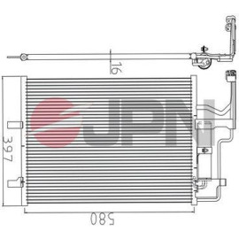 JPN Kondensator Klimaanlage 60C9108-JPN