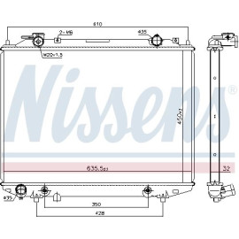 Nissens Wasserkühler PKW 68535