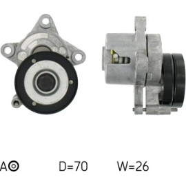 SKF Keilrippenriemen-Spannrolle VKM 31023