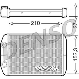 DENSO Heizkörper DRR09073