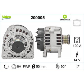 200005 Valeo Lichtmaschine 200005
