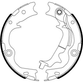 Handbremsbacken Kia Sportage 04-/10-/Ix35 10 91078300