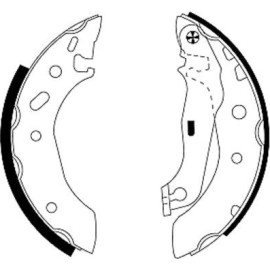 Bremsbacken Ford/Mazda Fiesta 91048800
