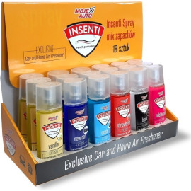 Duftmischung - Luftfrenerator Insenti Spray / Display 18 Stk. X 50Ml 15-170