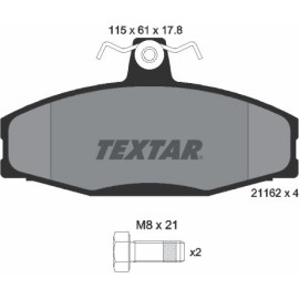 Textar Bremsbelagsatz 2166201