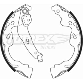 TOMEX brakes Bremsbackensatz TX 21-82