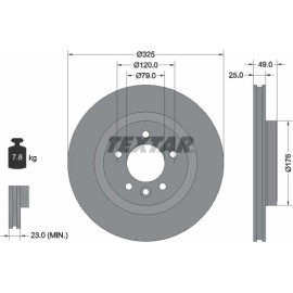 Bremsscheibe 92307803