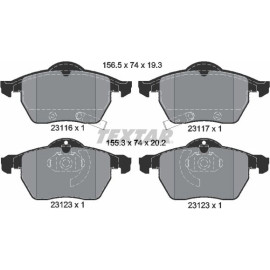 Bremsbelagsatz Opel P. Astra G/Saab 2311701