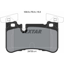 Bremsbelagsatz Db T. Cls C218/W212 Amg 08 2473301
