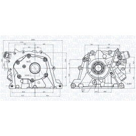 Magneti Marelli Ölpumpe 351516000127
