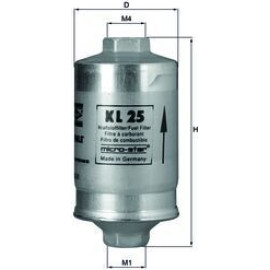 MAHLE Kraftstofffilter KL 25