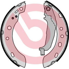Bremsbackensatz HA S 56 551