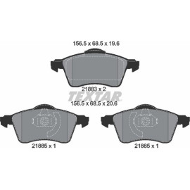 Bremsbelagsatz Vw P. T4 96 2188302