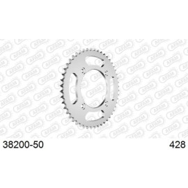 AFAM Kettenrad STAHL 50 Zähne 38200-50