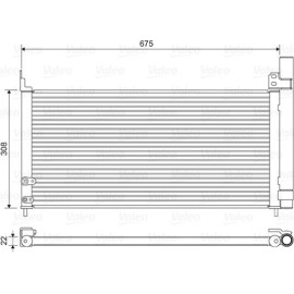 VALEO Klimaanlagenkühler 814415