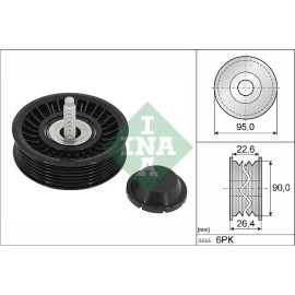 Umlenk-/Führungsrolle, Keilrippenriemen 532 0891 10