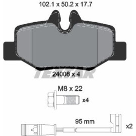 Bremsbelagsatz Db T.Vito/Viano 03 2400801
