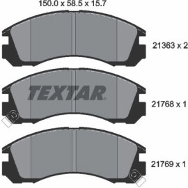 Textar Bremsbelagsatz 2136301 Textar Bremsbelagsatz 2136301