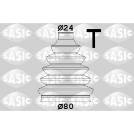 Faltenbalg, Antriebswelle Renault 120X20X80 1904031