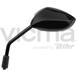 Motorspiegel. Universal Ohne E-Mark Mit Adaptern, Schwarz Links E584INR