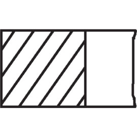MAHLE Kolbenringsatz 083 16 N0