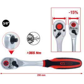 KS TOOLS Umschaltknarre 935.3890